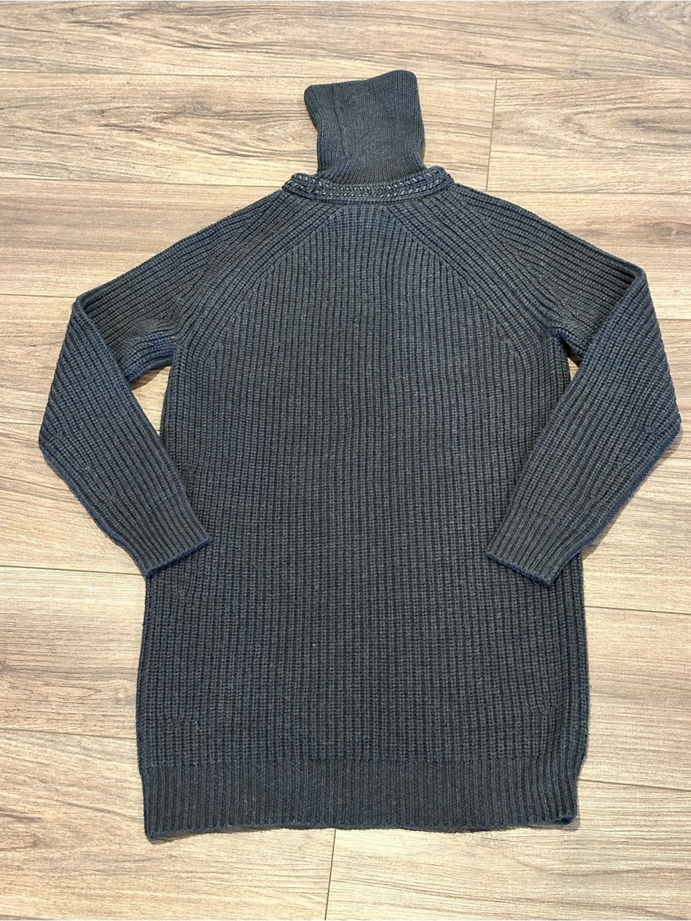 Tory Burch McKenna Ribbed Turtleneck Sweater Dress Size Small - Picture 7 of 10